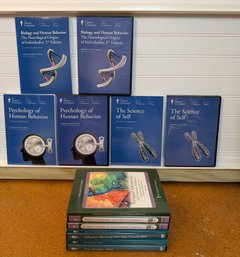 Great Courses Psychology & Critical Thinking DVD Lot  6 Titles With Guidebooks