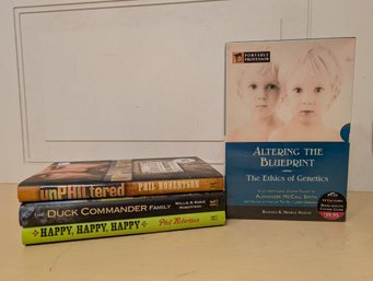 Duck Dynasty Book Lot And Portable Professor Audio Course On Bioethics