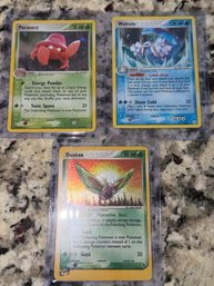 Trio Of Amazing Pokemon Cards Holos