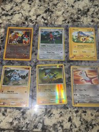 Lot Of 6 Vintage Pokemon Cards