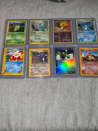 Lot Of 8 Pokemon Cards 2001-2008