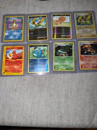 Lot Of 8 Pokemon Cards