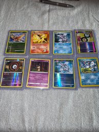 Lot Of 8 Pokémon Cards