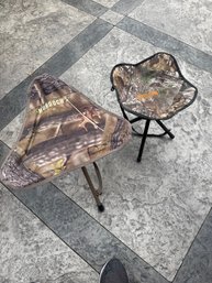Pair Of Fold Out Hunting Chairs