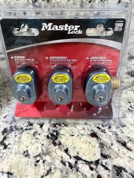 New Master Locked Keyed Trigger Locks Brand New