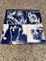 Rolling Stones Emotional Rescue 1980 LP Vinyl Record W/Poster