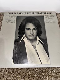 Neil Diamond His 12 Greatest Hits Record
