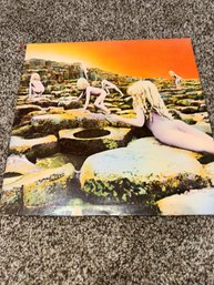 Led Zeppelin 'Houses Of The Holy' Vinyl Record 1973 In Good Condition.