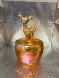 Carnival Glass Fawn
