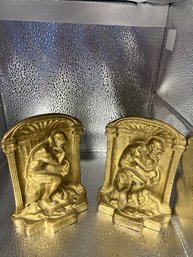 Brass Bookends
