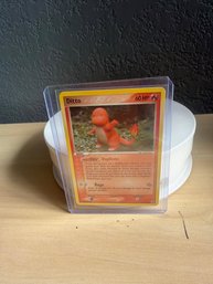 2005 Pokemon Ditto EX (Charmander) Delta Species Comkon