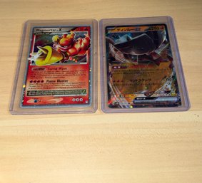 Pokemon Ting-Lu-Ex Shiny & Magmortar LVX Holo