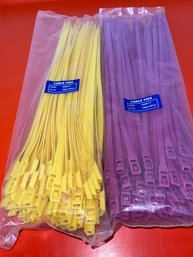 Long Zip Ties 2 Pack 200ct Total