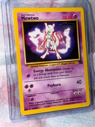 Mewtwo Pokemon Promo Stamped