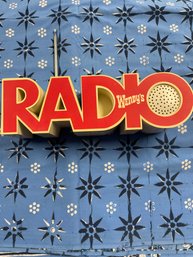 Vintage Wendys Am/fm Radio