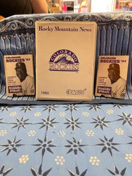 Colorado Rockies Vintage Memorabilia Lot
