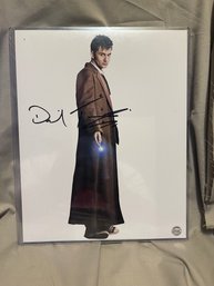 Autographed Photo Of David Tennant Of Dr. Who