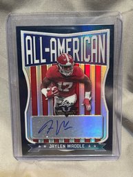 2021 Leaf Valiant Jaylen Waddle Auto