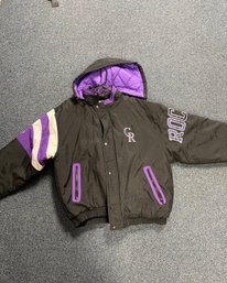 Vintage Starter Colorado Rockies Coat XL