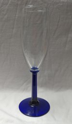 Glass Champagne Flute (one)