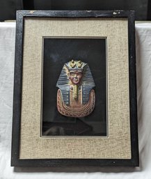 Egyptian Pharaoh Cameo In Frame