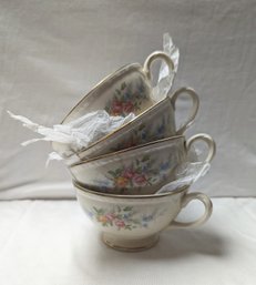 Set Of 4 Teacups