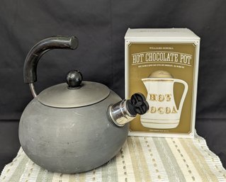 Calphalon Kettle And Hot Chocolate Pot