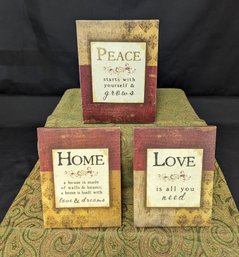 3 Canvas Wall Hanging