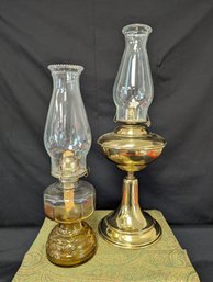 Two Oil Lamps