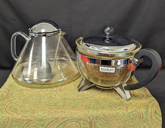 2 Glass Coffee Pots
