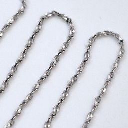 Italy Sterling Serpentine Chain Necklace
