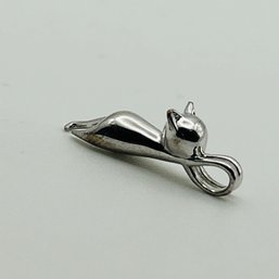 Sterling Cat Charm 1.9g
