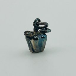 Sterling Apple Charm 2.0g