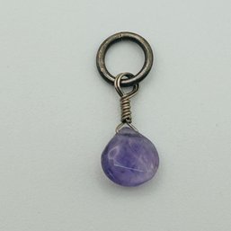 Sterling Amethyst Pendant 0.6g