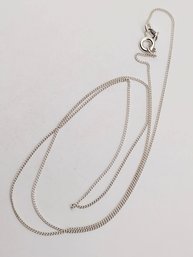 NV Sterling Silver Chain Necklace 1.2G