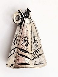 Sterling Silver Teepee Charm 2G