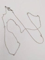 Pictosign Sterling Silver Chain Necklace 0.9G