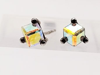 Sterling Silver Stud Earrings 1G