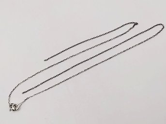 Avon Sterling Silver Chain Necklace 0.9G