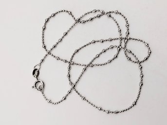 Danecraft Sterling Silver Necklace Italy 3.3G