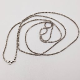 Pictosign Sterling Silver Necklace Italy 4.7G