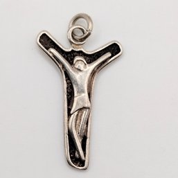 Sterling Silver Crucifix Pendant 3G