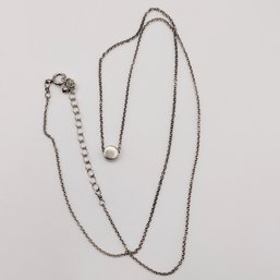 Sterling Silver Chain Necklace 1.6G
