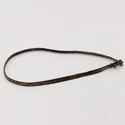 Sterling Silver Serpentine Bracelet Italy 3.1G