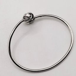 Signed Sterling Silver Bracelet Italy 8.8G