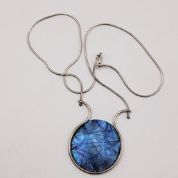 TOB Sterling Silver Necklace TI Sterling Silver Pendant 11.8G