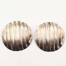 Sterling Silver Post Earrings 21.5G