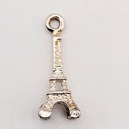Sterling Silver Eiffel Tower Charm 1.1G