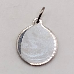 Sterling Silver ID Charm 1.7G