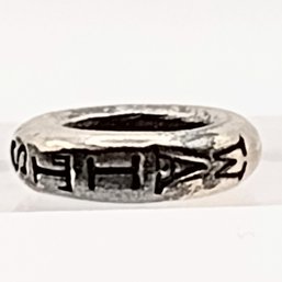 BSD Sterling Silver 'waits' Pendant 2.1G